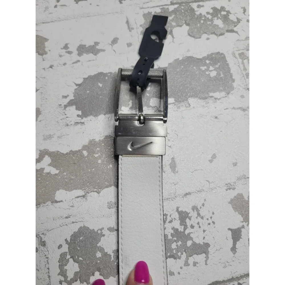 Nike Golf Belt Reversible‎ Black/White Men's 42 Leather